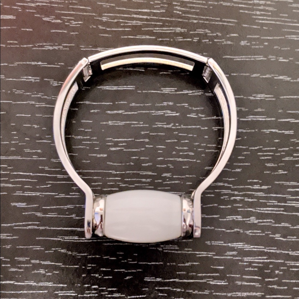 Silver White Moon Bracelet